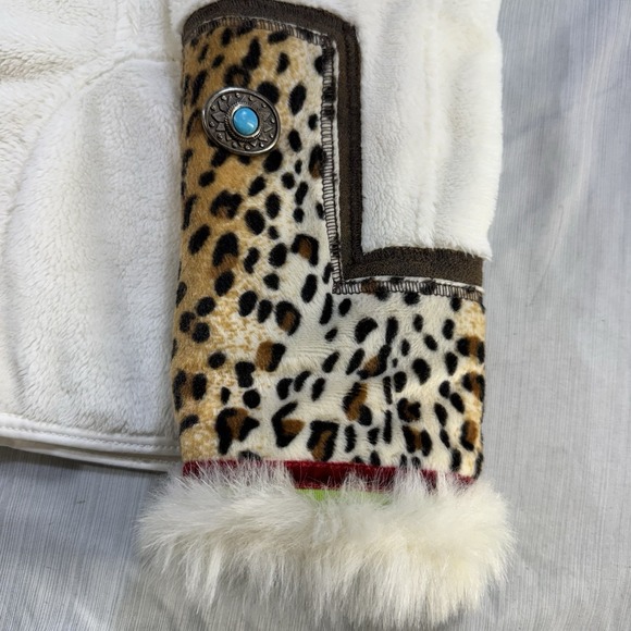 Hell Is For Heroes Ski Fleece Plush Aztec Velour Jacket - Picture 13 of 14